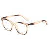 LTSRLL Stylish Blue Light Blocking Reading Glasses, Classic TR90 Frame Computer Readers Eyeglasses Anti Eyestrain/Glare/UV (Color : C4, Size : +150) view 1