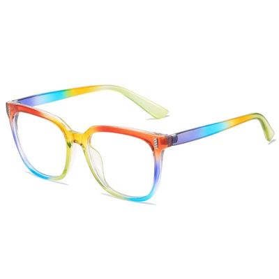 LTSRLL Stylish Blue Light Blocking Reading Glasses, Classic TR90 Frame Computer Readers Eyeglasses Anti Eyestrain/Glare/UV (Color : C5, Size : +200)