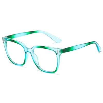 LTSRLL Stylish Blue Light Blocking Reading Glasses, Classic TR90 Frame Computer Readers Eyeglasses Anti Eyestrain/Glare/UV (Color : C7, Size : +0.00)