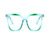 LTSRLL Stylish Blue Light Blocking Reading Glasses, Classic TR90 Frame Computer Readers Eyeglasses Anti Eyestrain/Glare/UV (Color : C7, Size : +0.00) view 2
