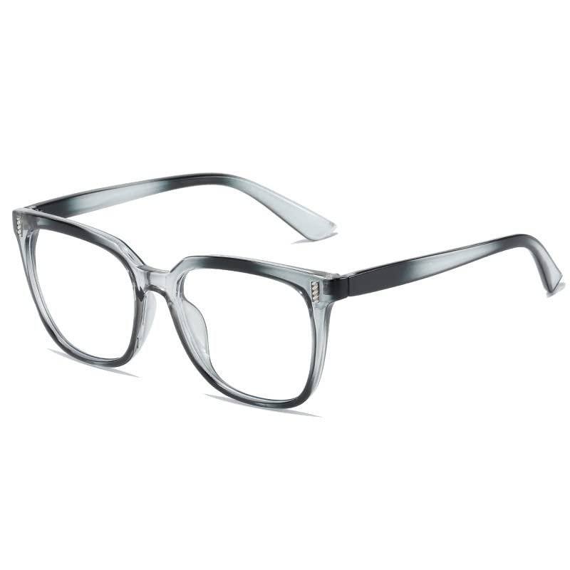 LTSRLL Stylish Blue Light Blocking Reading Glasses, Classic TR90 Frame Computer Readers Eyeglasses Anti Eyestrain/Glare/UV (Color : C8, Size : +150)