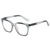 LTSRLL Stylish Blue Light Blocking Reading Glasses, Classic TR90 Frame Computer Readers Eyeglasses Anti Eyestrain/Glare/UV (Color : C8, Size : +150) view 1