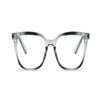 LTSRLL Stylish Blue Light Blocking Reading Glasses, Classic TR90 Frame Computer Readers Eyeglasses Anti Eyestrain/Glare/UV (Color : C8, Size : +150) view 2