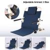 TEmkIn Back Rest Lumbar Support Bed Back Rest Support,Adjustable Sit-up Bed Backrest for the Elderly Portable Folding Backrest Bracket Cushion Bed Wedge for Eldery Disabled and Injured view 4