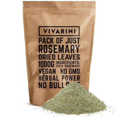Vivarini Rosemary 1kg | Herbal taste and deep aroma | Ideal addition to infusions - tea and yerba mate and dishes | 1000g