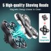 2 Pack Replacement Razor Heads Compatible with Skull Shaver Pitbull,Palm and Butterfly Kiss Razors view 2