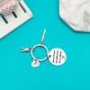 Dentist Keyring Dentist Appreciation Gifts Dental Hygienist Gift Dental Assistant Gift Dental Staff Gift Dentist Graduation Gift Retirement Leaving Christmas Birthday Thank You Gift for Dentist view 4