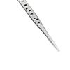 4 Pieces Eyelash Extension Tweezers, Precision Straight Tip Tweezers with Holes for Jewelry Making, Electronics Repair and Hair Removal view 4