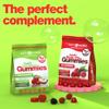 Apple Cider with Mother 180 Vegan Gummies | Vitamin C, B6, Folic Acid, B12, Chromium, Pomegranate & Beetroot | Resealable & Recyclable | Suitable for Ages 12+ by ActivGums view 3
