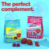 Kids Multi Vitamins 180 Vegan Gummies | Strawberry Flavour | Pouch with 9 Essential Vitamins A, D, E, C, B3, B6, B12, B5 & Iodine | Resealable & Recyclable | Suitable for Kids Age 5+ by ActivGums view 3