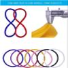 MAXCBD Wheelchair Push Rim Covers, 24-Inch 1 Pair Non-Slip Wear-Resistant Wheelchair Push Rim Covers - Big Wheel Silicone Protective Cover view 2