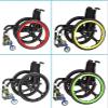 MAXCBD Wheelchair Push Rim Covers, 24-Inch 1 Pair Non-Slip Wear-Resistant Wheelchair Push Rim Covers - Big Wheel Silicone Protective Cover view 4