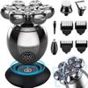 Electric Shaver 7D Floating Cutter Head Base Charging Portable Men Beard Trimmer Clipper Skull Shaver Waterproof Shaving view 1
