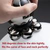 Electric Shaver 7D Floating Cutter Head Base Charging Portable Men Beard Trimmer Clipper Skull Shaver Waterproof Shaving view 3