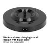 Electric Shaver Charging Stand Round Shape Men's Electric Shaving Charging Base for s5000 6000 7000 s8000 s9000 (Black) view 3