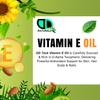 50ml | 100% Pure Natural Vitamin E Oil, Moisturising and Nourishing Oil for Skin, Scars, Hair & Face, Scalp, Nails, Moisturising & Hydrating Carrier Oils, Vegan, Cruelty Free, Hexane Free, No GMO view 2