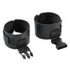 Black Under Mattress Restraint Kit with Connecting Cuffs view 3