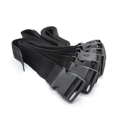 Black Nylon Fetish Full Body Straps