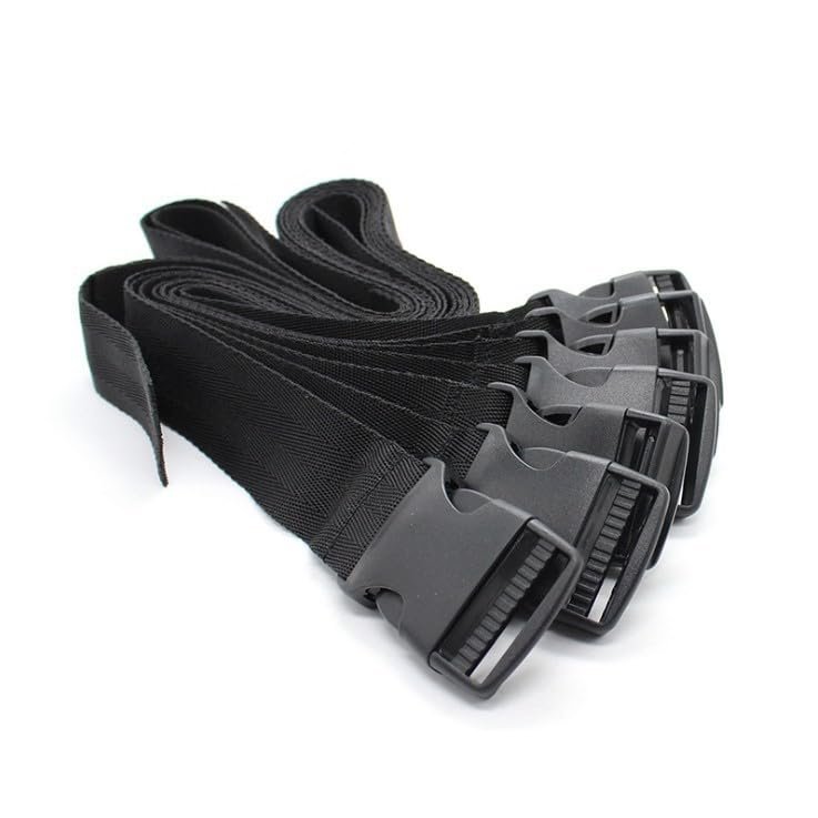 Black Nylon Fetish Full Body Straps