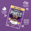 Mornflake - Pixels Chocolate Cereal Crispy Breakfast Cereal Pillows, Multipack of 8x 750g Vegetarian Milk Chocolate Cereal. Wheat Pillows Filled With Real Chocolate Filling view 4