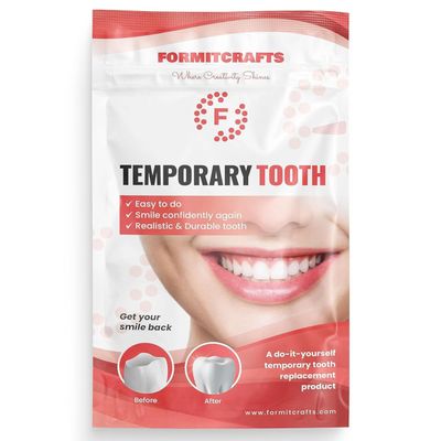Thermoplastic beads for teeth repair for DIY Temporary Tooth Filling  Moldable Thermal Beads for Teeth Repair  Ideal for Chipped, Cracked Teeth  Realistic and Durable (35 grams)