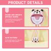 2 Pack Kids U-Shaped Toothbrush, Food Grade Soft Silicone Brush Head, 360 Whole Mouth Manual Training Tooth Brush for Toddlers and Children 2-6 Years Old (Blue, Pink) view 3