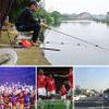 Magnifying Glasses Adjustable 4x Magnifying Eyewear Anti-glare Wearable Magnifier Glasses for Presbyopia Seniors Watching Tv for Low Vision Reading, Fishing Reading Glasses Eyewear Wearable Magnifier view 3