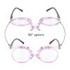 Aisi Women Makeup Reading Glasses Cosmetic Readers Flip Up Two Lens Magnifying Eyeglasses view 3
