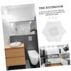 Alipis 5pcs Flower Shaped Soap Tray Silicone Soap Holder Water Draining for Wash Table view 4