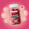 Bio-Cultures Microbiome Complex Gummy | 12 Multi-Strain Probiotics 1 Billion CFU | Acidophilus & Bifidobacterium | Strawberry Flavour | 60 Vegan Gummies | Support Wellbeing & Gut Heath by NUTRIGUMS view 2