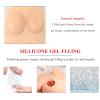 CRODRES Half Body Silicone Breastplate Realistic Breast Forms Realistic Fake Boobs Enhance for Crossdresser Drag Queen Cosplay,Brown,C Cup view 3