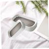 Cabilock Modern Double Layer Soap Dish Drainage Wall Mount Soap Holder for Bathroom Sturdy No Tool Needed Coffee view 4