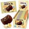 FitnesSHOCK Chocolate Brownie No Added Sugar, 15% Protein, satiating dietary fibre, Soft Texture, 10 Pieces, 50g - Banana Flavour view 1