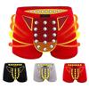 3 Packs U Convex Pouch Soft Underwear Men Magnetic Therapy Physiological Enlargement Boxer Briefs Health Care Panty (Color : 3pcs-Colour mix, Size : XXL) view 1