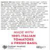 Eat Wholesome Organic Tomato & Basil Soup, 400g - 100% Natural Ingredients, Italian Tomatoes, Ready in 5 Minutes, Vegan view 3