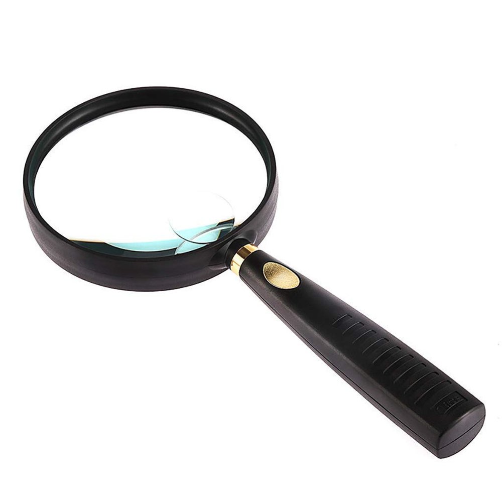 NATWEE 5X 10x Glass for Ole Men Reading Book The Elderly to Read Portable Handheld Magnifier It's so kind of you