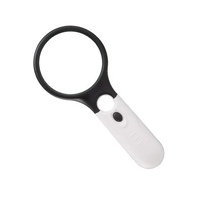 10 Times high-Definition Glass Portable Handheld 70MMLED with Light Glass 20 Times Old Reading Glass It's so kind of you