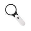 10 Times high-Definition Glass Portable Handheld 70MMLED with Light Glass 20 Times Old Reading Glass It's so kind of you view 1
