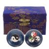 Healvian Fitness Massage Ball Portable Metal Balls for Hand Training Back Massage Outdoor Use Relaxing Hand Therapy view 3
