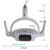 Etelux Teeth Lamp Dental 6 LED Induction Light Dental Chair Dental Oral Lamp Cold Light Six Bead Spotlight Induction Light Tooth Chair (22mm) view 3