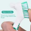 3Pcs False Teeth Brush Double Head Denture Cleaning Brush Set Dual Angled Hard Denture Cleaning Brush Useful Retainer Brush for Cleaning Retainers view 3