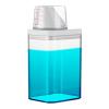 Laundry Detergent Dispenser, Laundry Detergent Storage Box Powder Dispenser, Powder Container for Bead, Pet Food, Travel, Laundry Room Storage Washing (M-2 Pcs) view 2