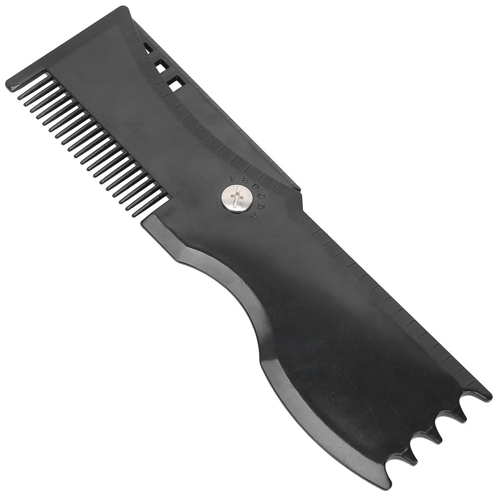 Beard Shaping Template, Men Beard Shaping Template Plastic Beard Aligner Tool for Sideburn Forehead Goatee