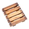 3pcs Soap Case Soap Drainer Soap Tray Wood Soap Dish Soap Holder Pine Wood Soap Mop Soap Box Wooden Soap Dispenser Bamboo view 4
