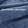 Highdi Massage Bed Cover with Face Hole, Washable Massage Bed Sheet Cover Beauty Massage SPA Couch Cover with Skirt All-round Wrap for 90cm or Less Massage Bed (70 * 185cm,navy blue) view 2