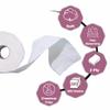 2 PLY Kitchen Tissues Paper Rolls Hand Towel Embossed Centrefeed Paper Towel Tissue Multi-Purpose Wiping Paper for Kitchen & Commercial 300 Sheets Per Roll (8) view 3