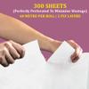 2 PLY Kitchen Tissues Paper Rolls Hand Towel Embossed Centrefeed Paper Towel Tissue Multi-Purpose Wiping Paper for Kitchen & Commercial 300 Sheets Per Roll (8) view 4