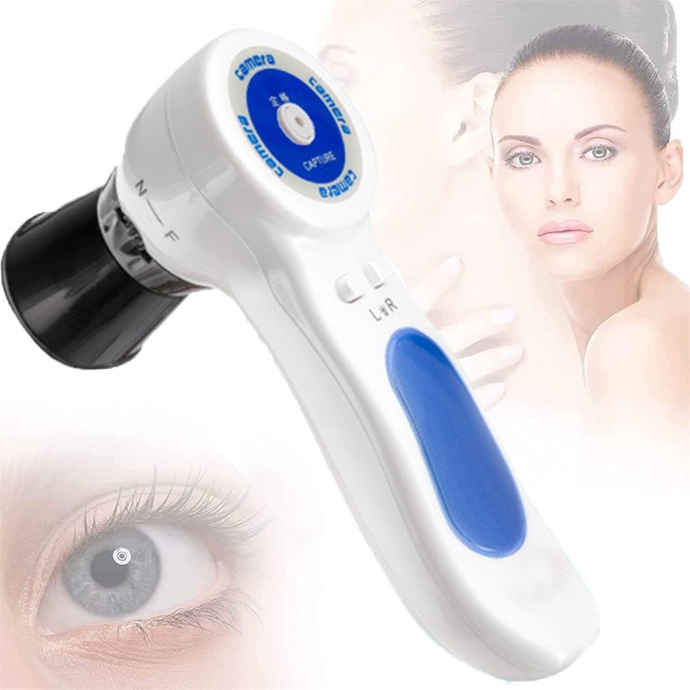 REHOOF Portable 5.0 MP USB Computer Iridology Camera, Computer Analyzer Iridology Computer Camera, 30X Iris Detector, HD 2 Million Pixels, Iris Software for Health Management Centers