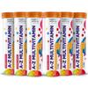 A-Z Multivitamin Orange Flavour Effervescent Tablets - High Strength Tablets for a Healthy Immune System 6 Tubs view 1