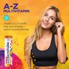 A-Z Multivitamin Orange Flavour Effervescent Tablets - High Strength Tablets for a Healthy Immune System 6 Tubs view 4